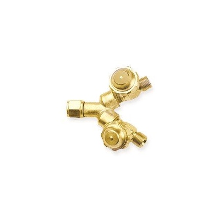 Gentec CGA ADAPTER, VALVES, Y Conn Oxy RH W/ Val 24-0111